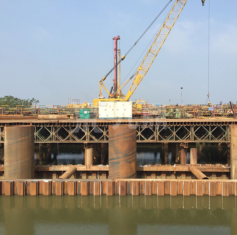 武漢(han)市(shi)政(zheng)路橋(qiao)-天河機場S9標(biao)段(duan)3鋼平檯(tai)